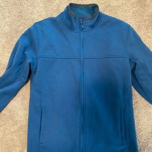 Navy Blue Underarmor ZipUp Sweater